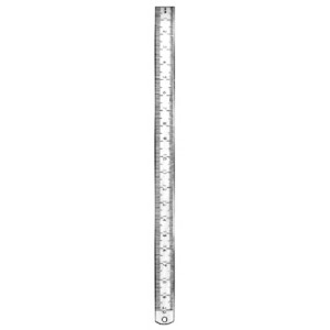 Ruler Metal 30cm