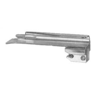 Guedel-Negus Laryngoscope Blades Fig # 1, working length 70mm, Childrens's