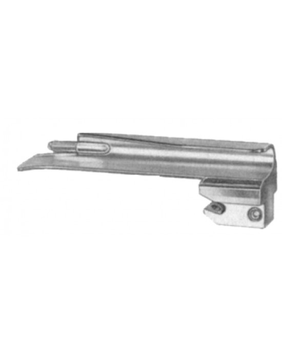 Guedel-Negus Laryngoscope Blades Fig # 1, working length 70mm, Childrens's