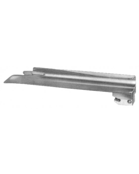 Guedel-Negus Laryngoscope Blades Fig # 4, working length 135mm, Men's