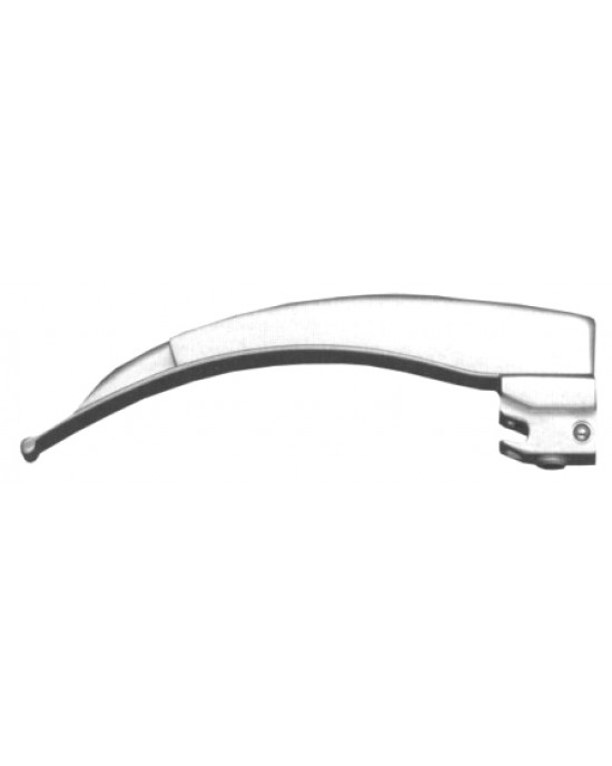 Fiber Optic Laryngoscope Blades Fig # 3, working length 110mm, Women's