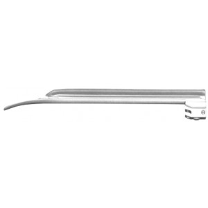 Fiber Optic Laryngoscope Blades Fig # 4, working length 130mm, Men's