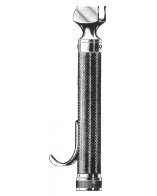 Negus Handle for Laryngoscopes (without batteries) dia 18mm