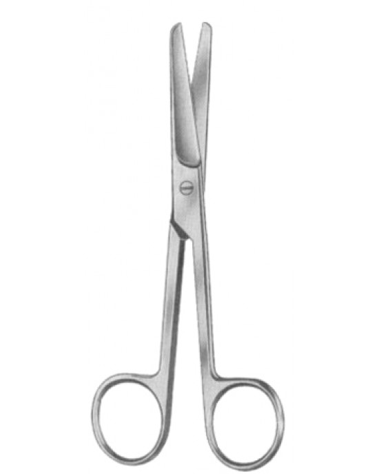 Operating Scissors Straight Fig # 1 10cm/4