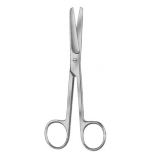 Operating Scissors Straight Fig # 1 16cm/6 1/4