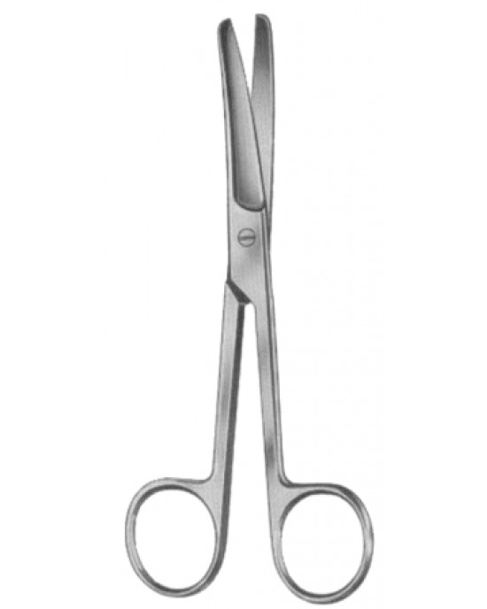 Operating Scissors Curved Fig # 1 16cm/6 1/4
