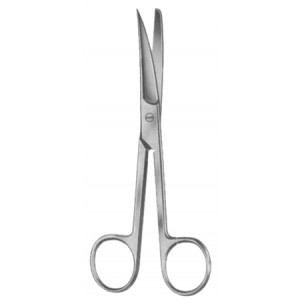 Operating Scissors Curved Fig # 2 13cm/5