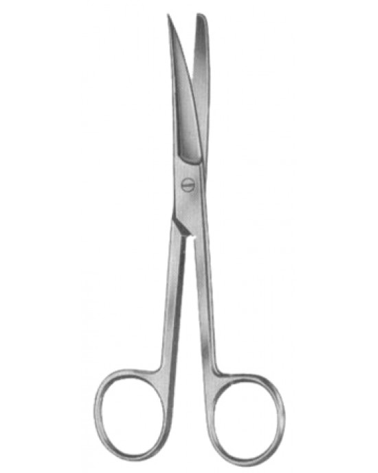 Operating Scissors Curved Fig # 2 14.5cm/5 3/4