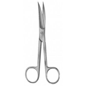 Operating Scissors Curved Fig # 3 11.5cm/4 1/2