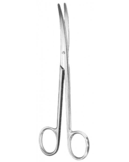 Lexer-Fine Dissecting Scissors Curved 16cm/6 1/4