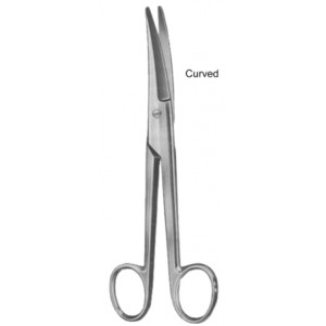 Mayo-Noble Operating Scissors Curved 17cm/6 3/4
