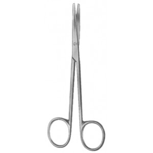 Metzenbaum Dissecting Scissors Straight Fig. 1 14.5cm/5 3/4