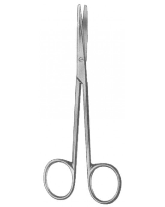 Metzenbaum Dissecting Scissors Straight Fig. 1 14.5cm/5 3/4