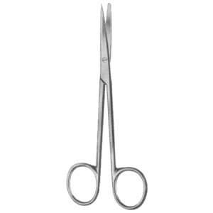 Metzenbaum Dissecting Scissors Straight Fig. 2 14.5cm/5 3/4