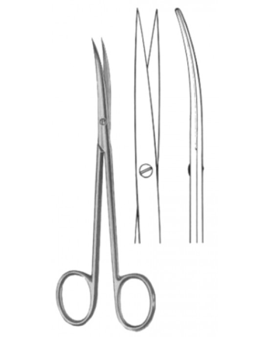 Metzenbaum-Fine Dissecting Scissors Cured14.5cm/5 3/4