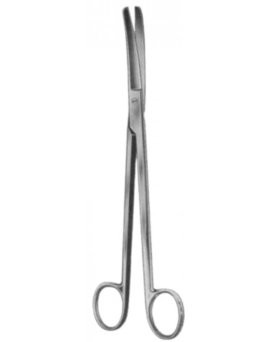 Sims Gynecological Scissors Curved 23cm/9