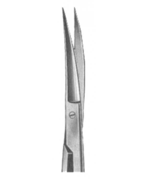 Sims Gynecological Scissors Curved 23cm/9