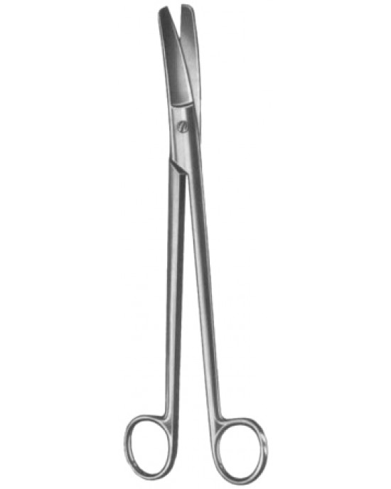 Dubois Gynecological Scissors Curved 27cm/10 1/2