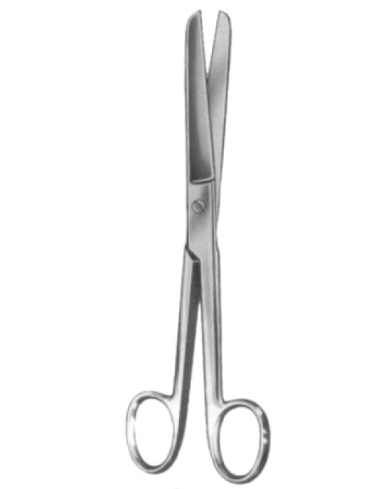 Doyen Gynecological Scissors Striaght 18cm/7