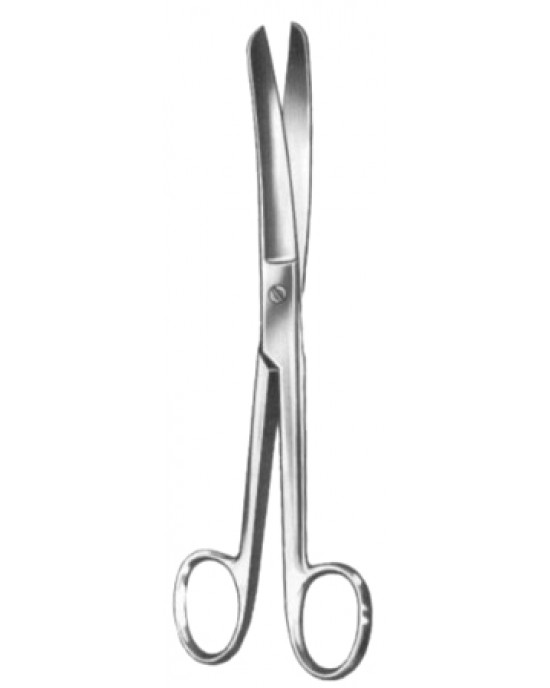 Doyen Gynecological Scissors Curved 16cm/6 1/4