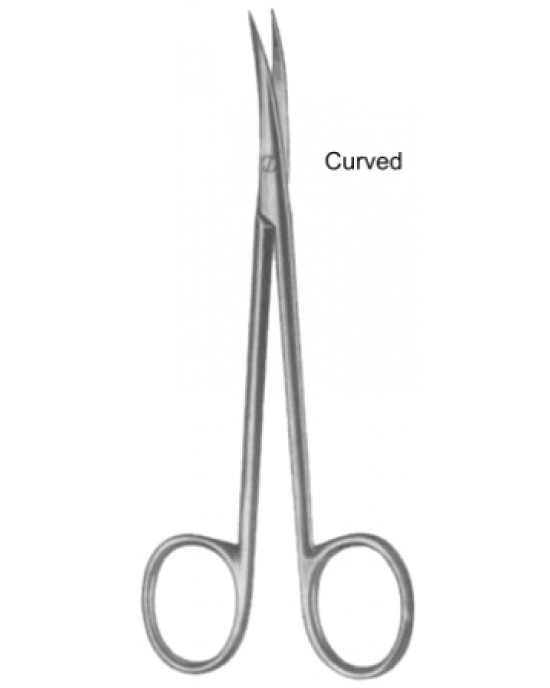 Fine Scissors Curved 11.5cm/4 1/2