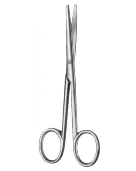 Landolt Enucleation Scissors Straight 12.5cm/5