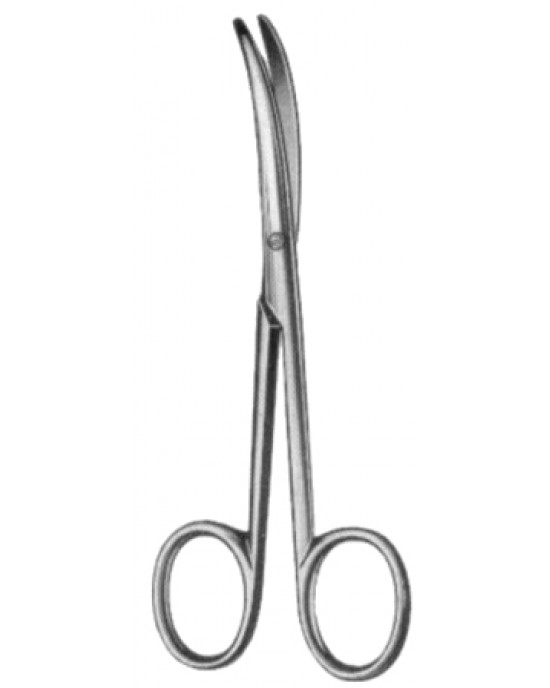 Landolt Enucleation Scissors Curved 12.5cm/5