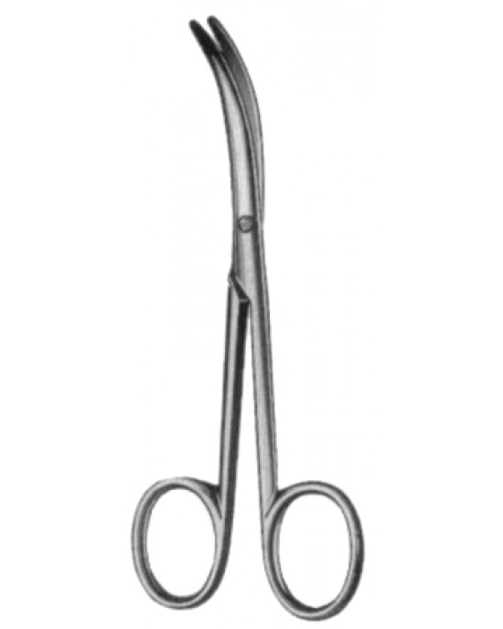 Landolt Enucleation Scissors Curved 12.5cm/5