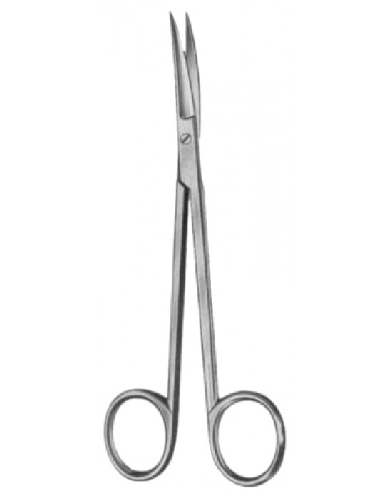 Sanvenero Fine Scissors Curved 14.5cm/5 3/4