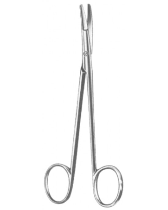 Kilner Ragnell Scissors Curved 12cm/4 3/4