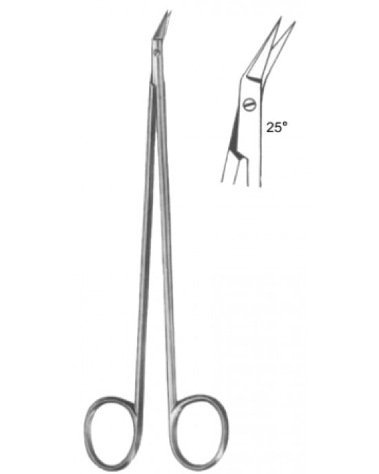 Baby-Hegemann Vascular Scissors 25