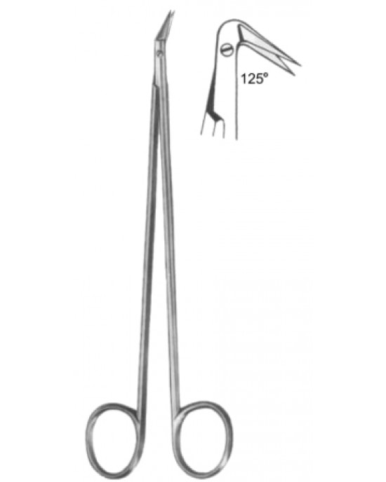 Baby-Hegemann Vascular Scissors 125