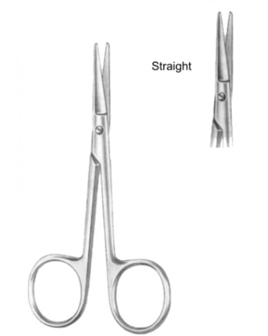 Knapp Eye and Fine Scissors Striaght 10.5cm/4 1/4