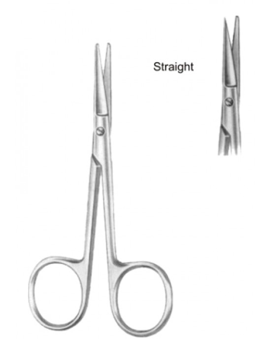 Knapp Eye and Fine Scissors Striaght 10.5cm/4 1/4