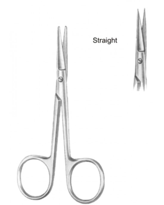 Knapp Eye and Fine Scissors Striaght 10.5cm/4 1/4