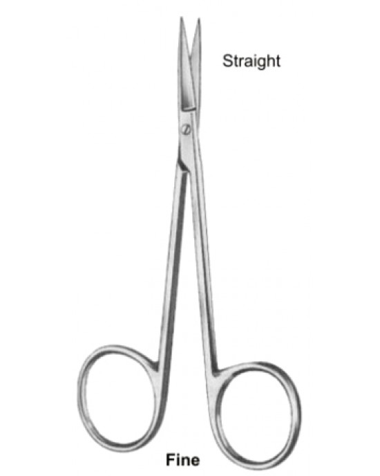 Fine Eye Scissors Straight 10.5cm/4 1/4