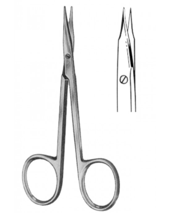 Tonotomy Scissors Pointed Straight 10.5cm/4 1/4