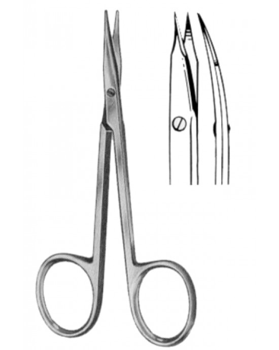 Tonotomy Scissors Pointed Curved 11.5cm/4 1/2