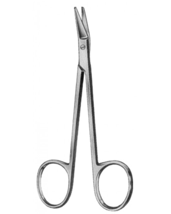 Graefe Eye Scissors Angled 10.5cm/4 1/4