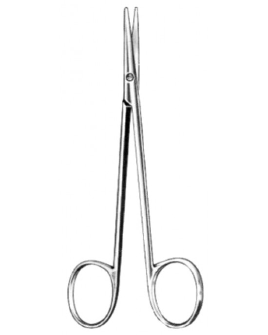 Eye Scissors Blunt Straight 11.5cm/4 1/2