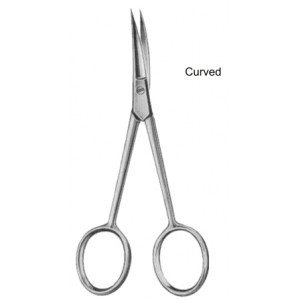 Dissecting Scissors Curved 11cm/4 1/2