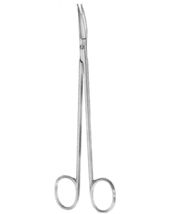 Strully Dissecting Scissors Curved 22cm/8 3/4