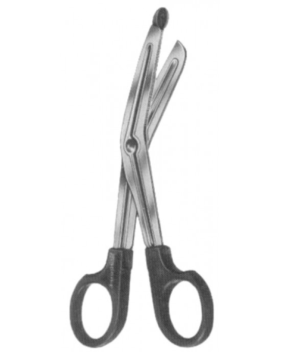 Universal Bandage Scissors (Black) 14.5cm/5 3/4