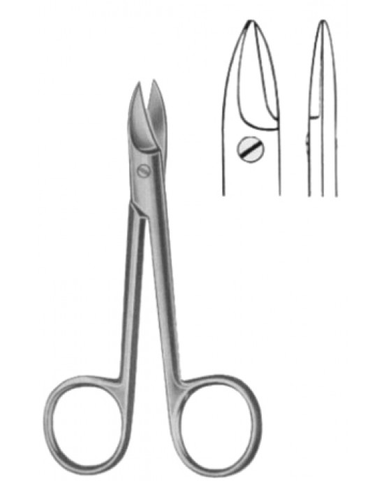 Beebee Crown Scissors Pointed 10.5cm/4 1/4