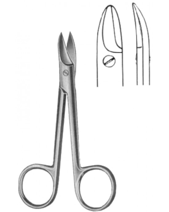 Beebee Crown Scissors Blunt 10.5cm/4 1/4
