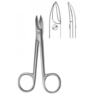 Beebee Crown Scissors Pointed 10.5cm/4 1/4