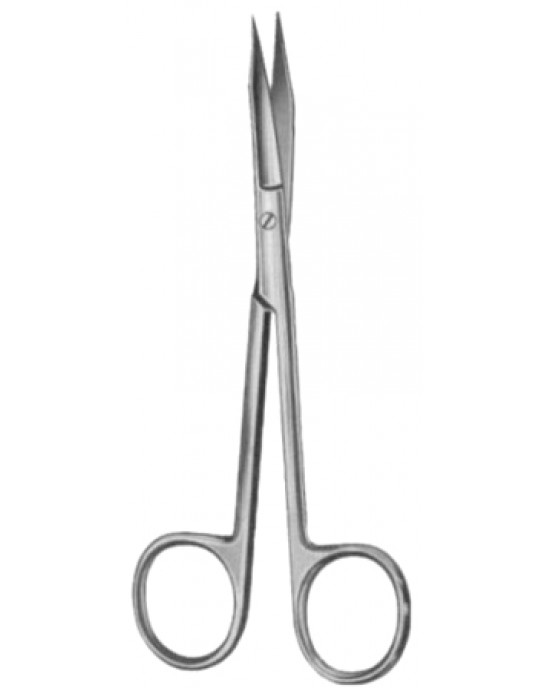 Goldmann-Fox Gum Scissors Curved 13cm/5