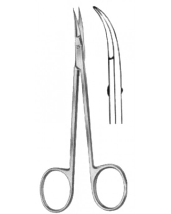 Fine Gum Scissors 11.5cm/4 1/2