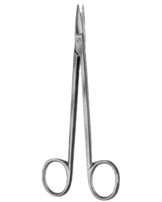 Quinby Gum Scissors Straight 12cm/4 3/4