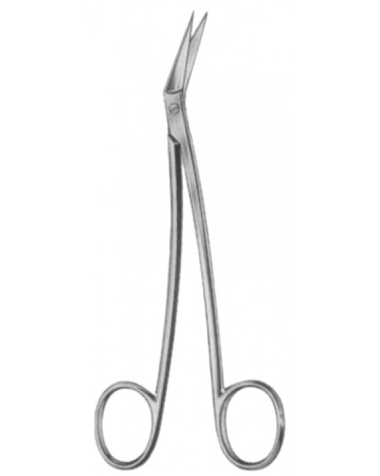 Locklin Gum Scissors 16.5cm/6 1/2
